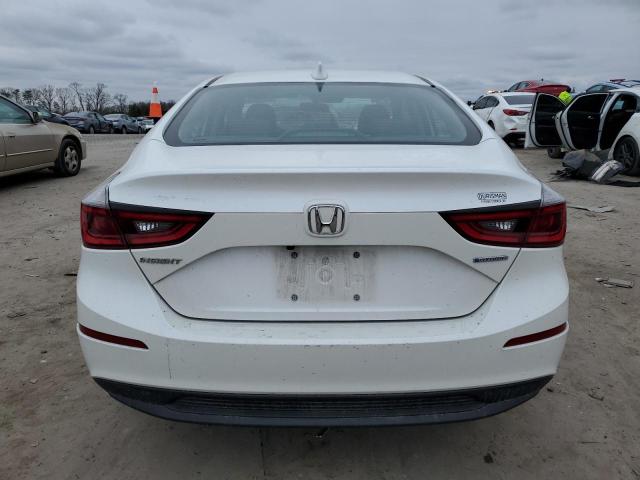 19XZE4F59KE031518 - 2019 HONDA INSIGHT EX WHITE photo 6