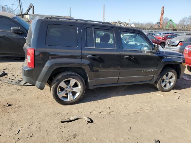 1C4NJRFB4CD630438 - 2012 JEEP PATRIOT LATITUDE BLACK photo 3