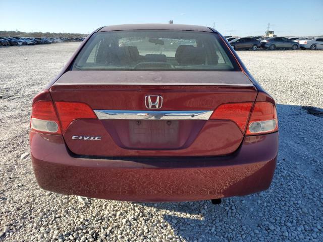 19XFA1F64BE013661 - 2011 HONDA CIVIC LX-S برغندي صورة 6