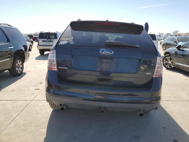 2FMDK38C28BA24950 - 2008 FORD EDGE SEL BLACK photo 6