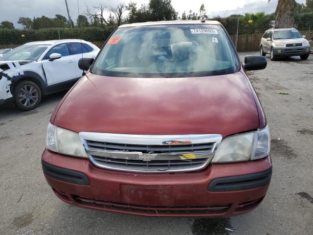 1GNDX03E23D184477 - 2003 CHEVROLET VENTURE RED photo 5