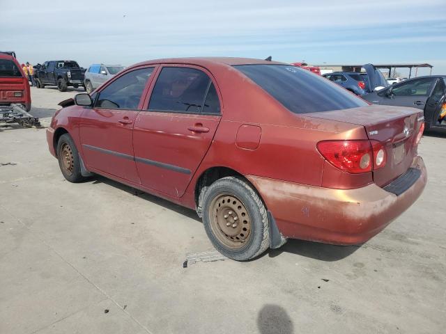 1NXBR32E57Z912291 - 2007 TOYOTA COROLLA CE BURGUNDY photo 2