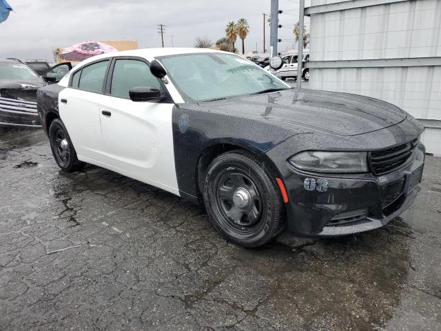 2C3CDXAG4LH101102 - 2020 DODGE CHARGER POLICE TWO TONE photo 4