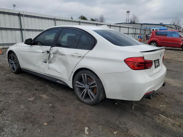 WBA8B7G5XGNT14031 - 2016 BMW 340 XI WHITE photo 2