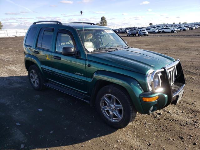 1J4GL58K44W110345 - 2004 JEEP LIBERTY LIMITED GREEN photo 4