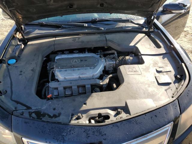 19UUA8F5XCA016366 - 2012 ACURA TL BLACK photo 11