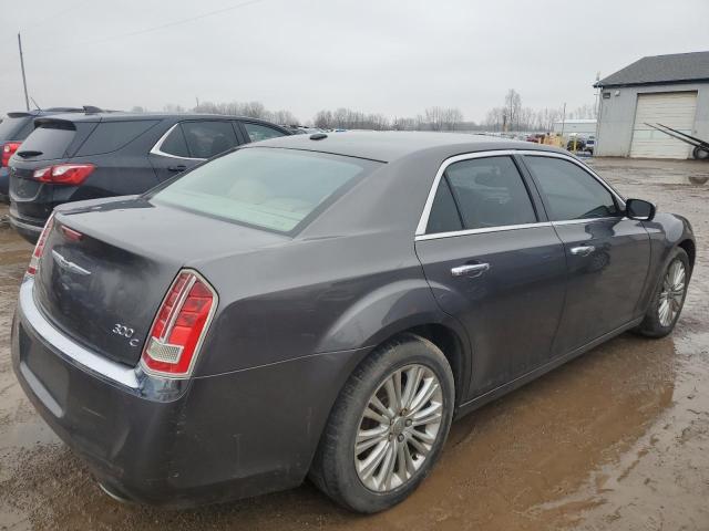 2C3CCAKG5EH201145 - 2014 CHRYSLER 300C GRAY photo 3