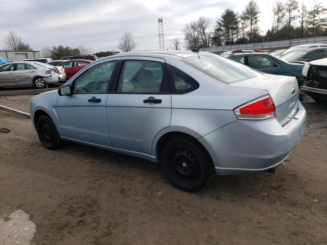 1FAHP34NX8W173237 - 2008 FORD FOCUS S/SE BLUE photo 2