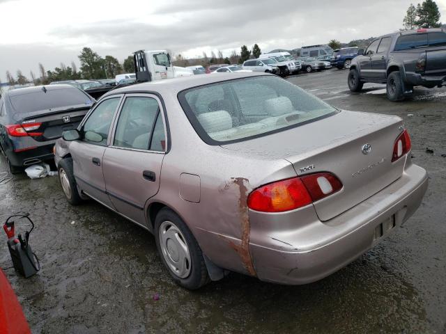 2T1BR12E2XC243208 - 1999 TOYOTA COROLLA VE TAN photo 2