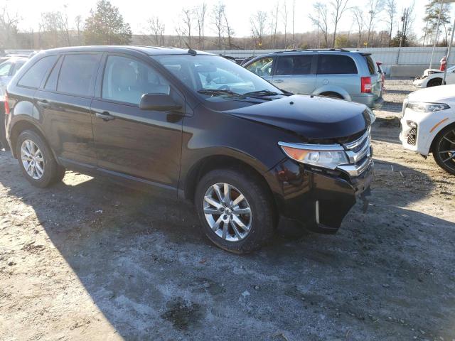 2FMDK4JC4DBB56568 - 2013 FORD EDGE SEL BLACK photo 4