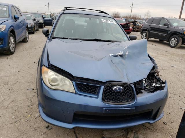 JF1GG61607G819081 - 2007 SUBARU IMPREZA 2.5I BLUE photo 5