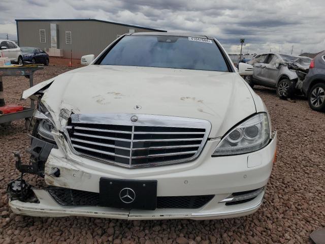 WDDNG7DB0DA515446 - 2013 MERCEDES-BENZ S 550 WHITE photo 5