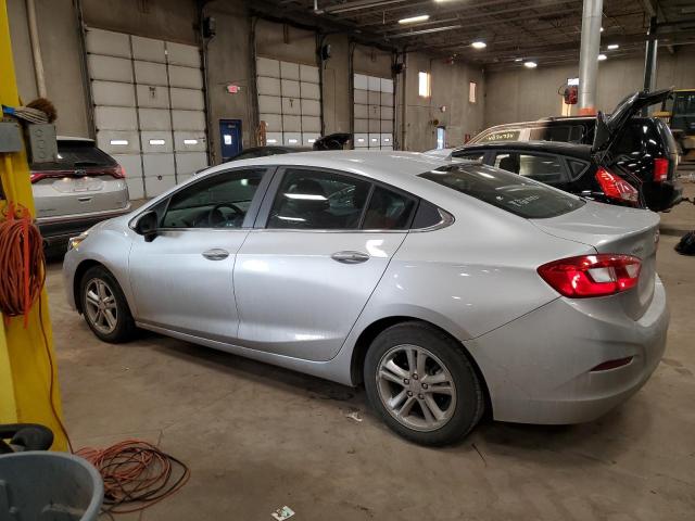 1G1BE5SM4H7215237 - 2017 CHEVROLET CRUZE LT SILVER photo 2