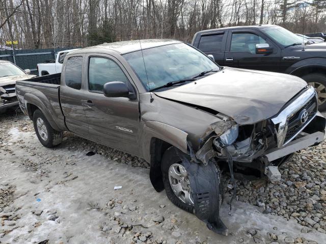 5TFUU4EN7BX015784 - 2011 TOYOTA TACOMA ACCESS CAB BROWN photo 4