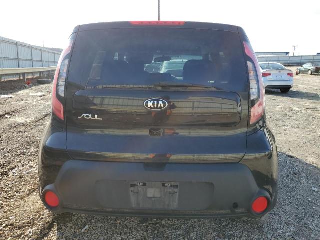 KNDJN2A24G7314463 - 2016 KIA SOUL BLACK photo 6