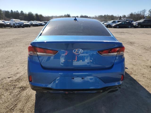 5NPE24AF5JH615710 - 2018 HYUNDAI SONATA SE BLUE photo 6