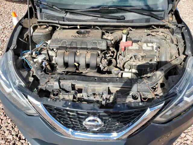 3N1AB7AP2HY350382 - 2017 NISSAN SENTRA S BLACK photo 11