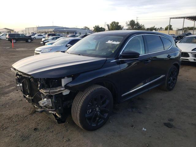 5J8YD9H48NL009247 - 2022 ACURA MDX TECHNOLOGY BLACK photo 1