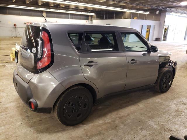 KNDJN2A27F7120248 - 2015 KIA SOUL GRAY photo 3