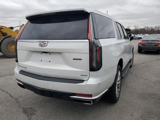 1GYS4KKL3MR347141 - 2021 CADILLAC ESCALADE ESV PREMIUM LUXURY WHITE photo 3