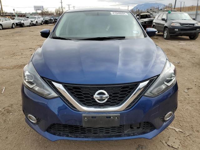 3N1AB7AP7KY240631 - 2019 NISSAN SENTRA S BLUE photo 5