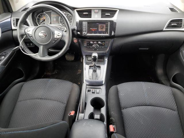 3N1AB7AP7KY240631 - 2019 NISSAN SENTRA S BLUE photo 8