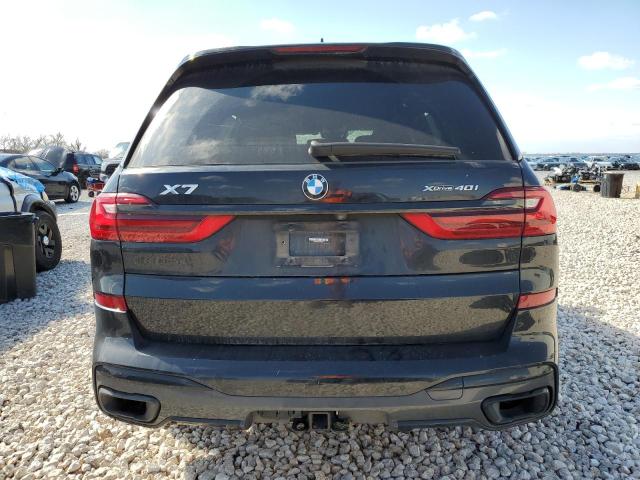 5UXCW2C03N9L68371 - 2022 BMW X7 XDRIVE40I BLACK photo 6