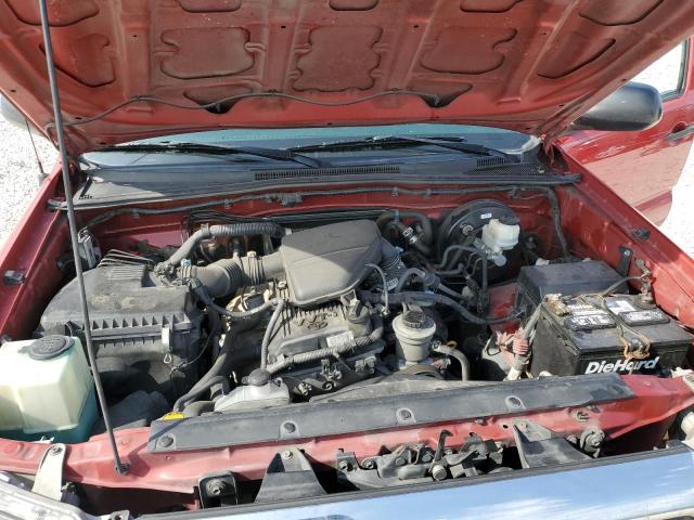 5TFTX4GN5DX017388 - 2013 TOYOTA TACOMA PRERUNNER ACCESS CAB RED photo 11