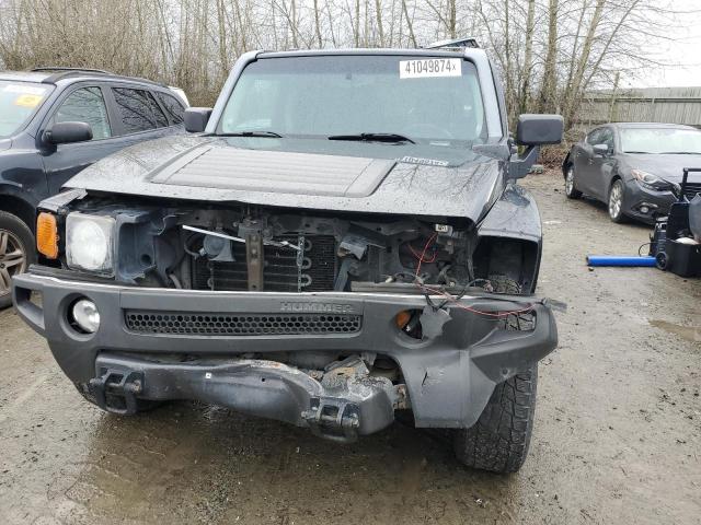 5GTDN13E778106000 - 2007 HUMMER H3 BLACK photo 5