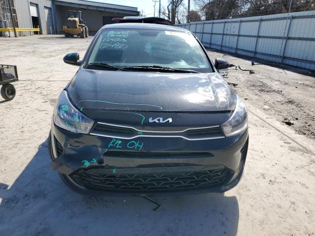 3KPA24AD3PE538491 - 2023 KIA RIO LX BLACK photo 5