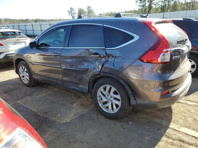 2HKRM3H70FH511475 - 2015 HONDA CR-V EXL BROWN photo 2