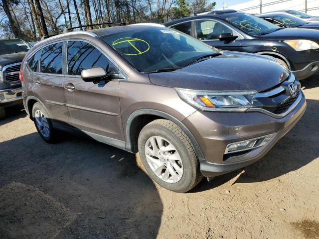 2HKRM3H70FH511475 - 2015 HONDA CR-V EXL BROWN photo 4