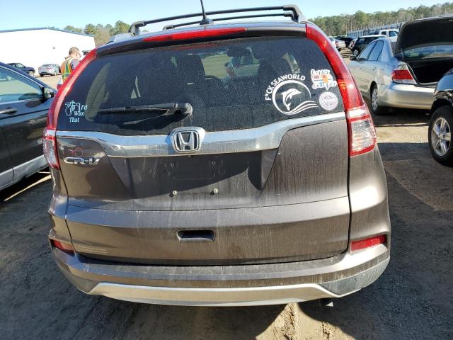 2HKRM3H70FH511475 - 2015 HONDA CR-V EXL BROWN photo 6