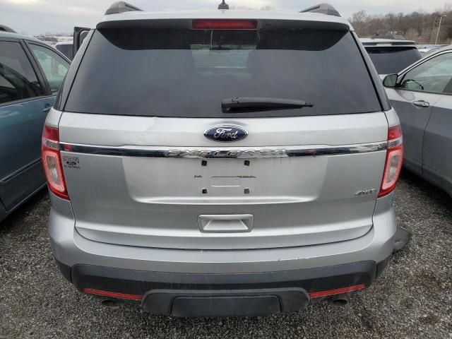 1FMHK8B88CGA21412 - 2012 FORD EXPLORER SILVER photo 6