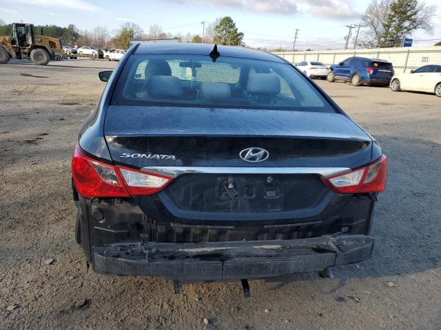 5NPEB4AC8BH040607 - 2011 HYUNDAI SONATA GLS BLACK photo 6