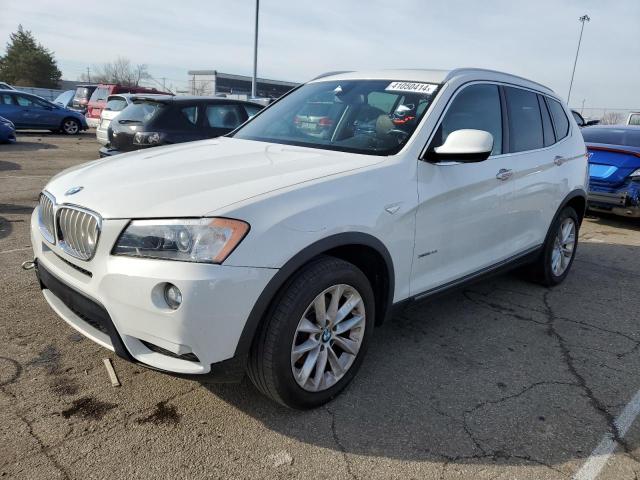 5UXWX9C50D0A25800 - 2013 BMW X3 XDRIVE28I WHITE photo 1