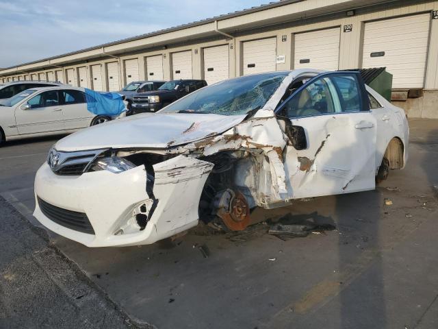 4T4BF1FKXDR290981 - 2013 TOYOTA CAMRY L WHITE photo 1