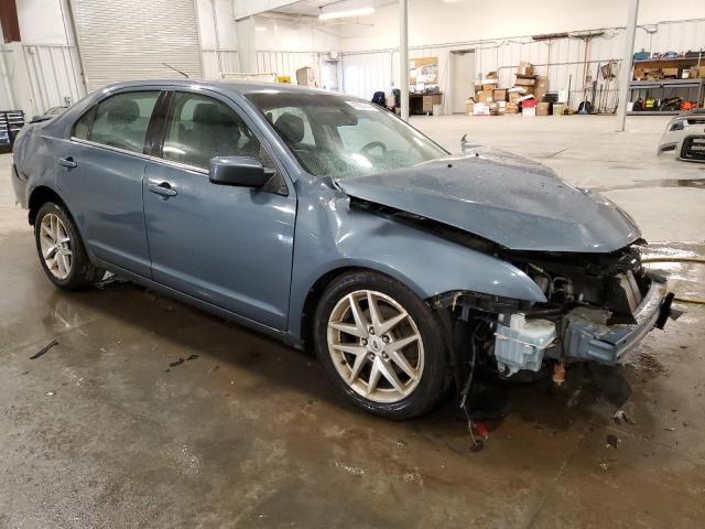 3FAHP0JA5BR178677 - 2011 FORD FUSION SEL BLUE photo 4