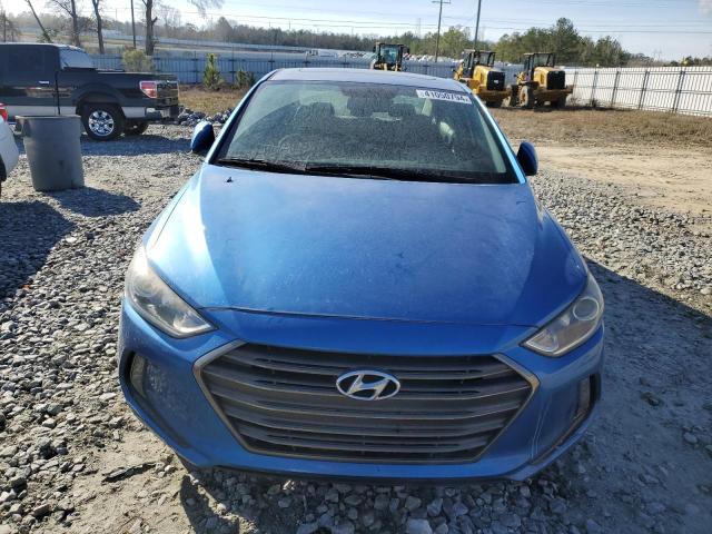 5NPD84LF5HH079410 - 2017 HYUNDAI ELANTRA SE BLUE photo 5