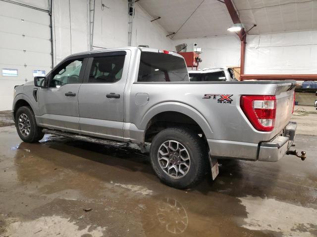 1FTEW1EP2MKE30445 - 2021 FORD F150 SUPERCREW SILVER photo 2