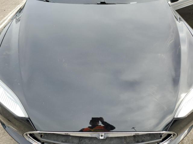 5YJSA1CN6DFP16072 - 2013 TESLA MODEL S შავი ფოტო 11