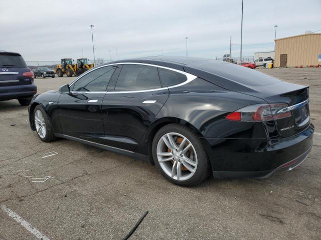 5YJSA1CN6DFP16072 - 2013 TESLA MODEL S შავი ფოტო 2
