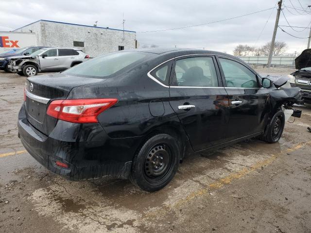 3N1AB7AP7HY384270 - 2017 NISSAN SENTRA S BLACK photo 3