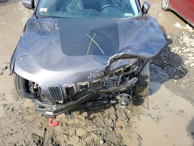 1C4PJMBN4KD238148 - 2019 JEEP CHEROKEE TRAILHAWK GRAY photo 12