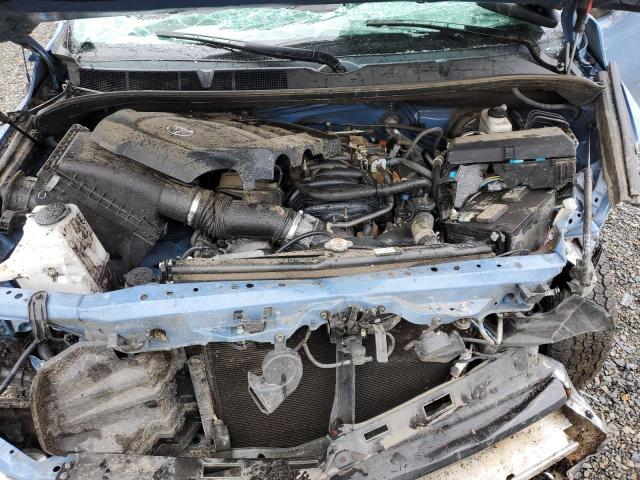 5TFUY5F12KX851573 - 2019 TOYOTA TUNDRA DOUBLE CAB SR/SR5 BLUE photo 11