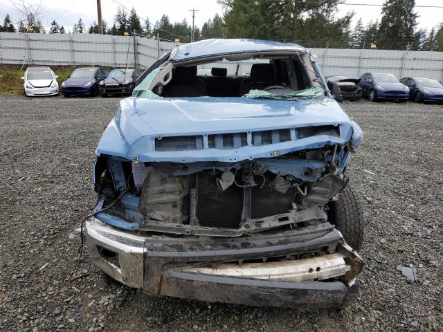 5TFUY5F12KX851573 - 2019 TOYOTA TUNDRA DOUBLE CAB SR/SR5 BLUE photo 5