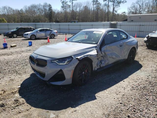 3MW53CM02P8D04145 - 2023 BMW M240XI GRAY photo 1