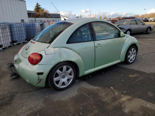 3VWDD21C21M453008 - 2001 VOLKSWAGEN NEW BEETLE GLX GREEN photo 3