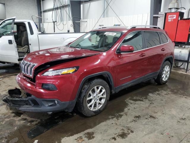 1C4PJMCS6HW545340 - 2017 JEEP CHEROKEE LATITUDE BURGUNDY photo 1