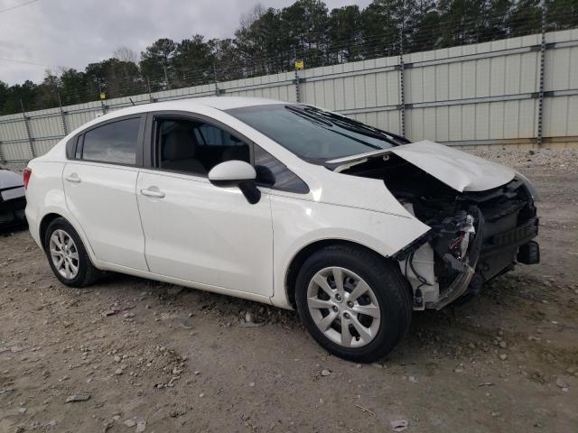 KNADM4A32G6688027 - 2016 KIA RIO LX WHITE photo 4